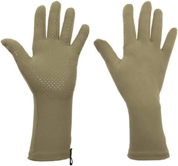 Grip Gardening Gloves – Over the wrist protection with silicone grip ovals on palm