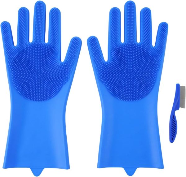Silicone wear-resistant gloves can be used for gardening, washing dishes and many other purposes.