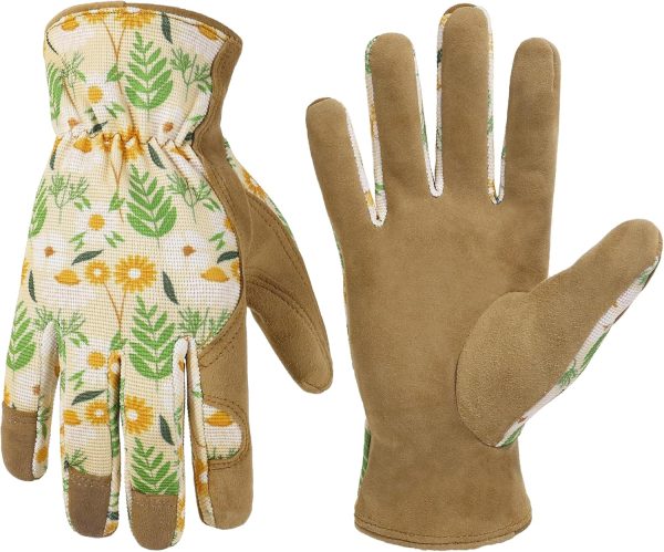 Women Safety Work Gloves Utility Touch Screen Working Grip Glove for Yardwork Gardening Breathable Mechanic Gloves