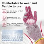 Cut Resistant Gloves, 100% Food Contact Safe, CE Level 5 Premium Protective Cutting Gloves
